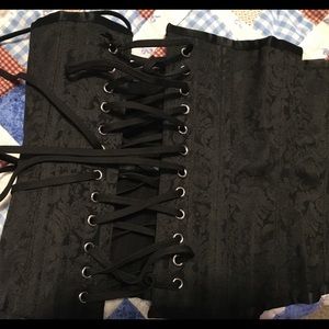Black corset